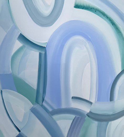 Harmony by Jennifer Hanson |   Closeup View of Artwork 