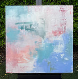 Original art for sale at UGallery.com | Lightly Grounded by Jennifer Hanson | $1,050 | acrylic painting | 30' h x 30' w | thumbnail 3