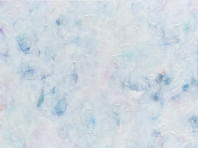 Original art for sale at UGallery.com | Glimmers by Jennifer Hanson | $1,250 | mixed media artwork | 30' h x 40' w