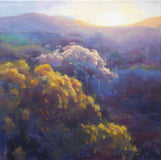 Original art for sale at UGallery.com | Shimmer by Jinny Tomozy | $1,100 | acrylic painting | 20' h x 20' w | thumbnail 1