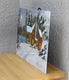 Original art for sale at UGallery.com | End of a Snowy Day by Joanie Ford | $375 | oil painting | 12' h x 16' w | thumbnail 2