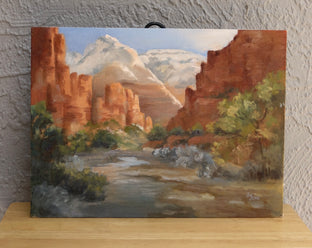 Zion National Park by Joanie Ford |  Context View of Artwork 