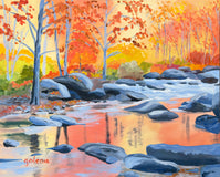 Original art for sale at UGallery.com | Afternoon Delight by JoAnn Golenia | $1,250 | acrylic painting | 24' h x 30' w | thumbnail 1