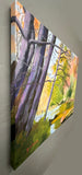 Original art for sale at UGallery.com | Fall Morning by JoAnn Golenia | $2,175 | acrylic painting | 30' h x 40' w | thumbnail 2