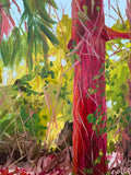 Original art for sale at UGallery.com | Longleaf Pine by JoAnn Golenia | $750 | acrylic painting | 24' h x 18' w | thumbnail 4