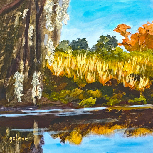 Spanish Moss and River Grasses by JoAnn Golenia |  Artwork Main Image 