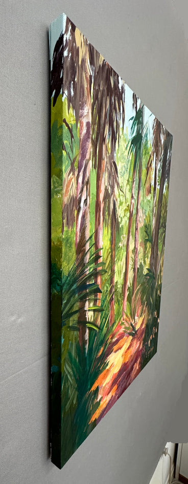This Florida by JoAnn Golenia |  Side View of Artwork 