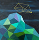 Original art for sale at UGallery.com | Nighttime by John Gardner | $650 | acrylic painting | 8' h x 8' w | thumbnail 1