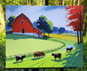 Original art for sale at UGallery.com | Out for a Stroll by John Jaster | $700 | acrylic painting | 16' h x 20' w | thumbnail 3