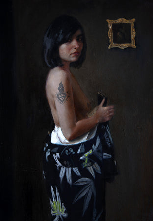 Woman with Tattoo by John Kelly |  Artwork Main Image 