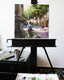 Original art for sale at UGallery.com | People Watching in Aix en Provence by Jonelle Summerfield | $800 | oil painting | 16' h x 16' w | thumbnail 3