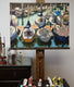 Original art for sale at UGallery.com | San Sebastian Marina by Jonelle Summerfield | $1,100 | oil painting | 18' h x 24' w | thumbnail 2