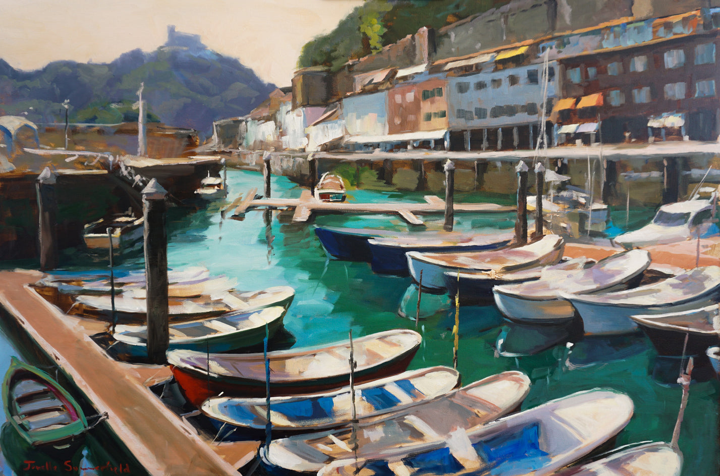 View of San Sebastian by Jonelle Summerfield |  Artwork Main Image 