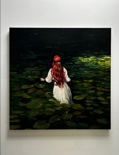 Immersed in Darkness by Jose Luis Bermudez |  Context View of Artwork 