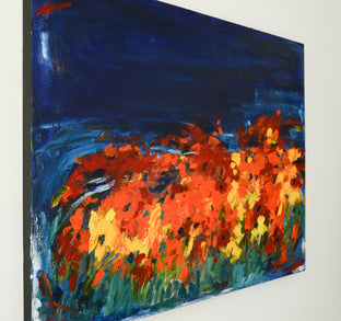 Happy Days by Kajal Zaveri |  Side View of Artwork 