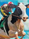 Original art for sale at UGallery.com | The Longshot by Keith Thomson | $2,000 | oil painting | 16' h x 24' w | thumbnail 4