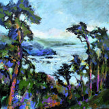Original art for sale at UGallery.com | Down the Coast by Kip Decker | $1,400 | acrylic painting | 30' h x 30' w | thumbnail 1