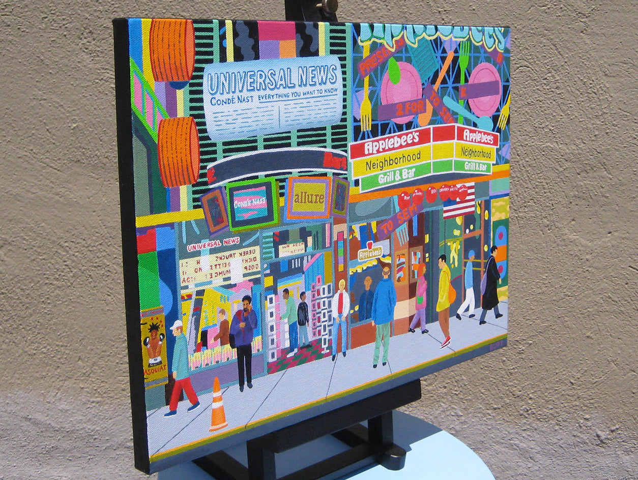 Forty-Deuce by Leroy Burt |  Side View of Artwork 