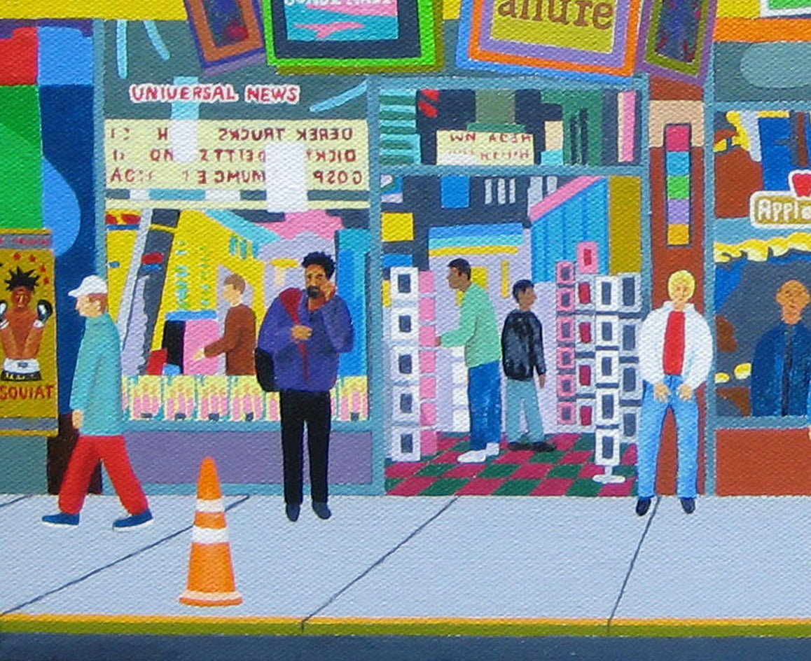 Forty-Deuce by Leroy Burt |  Closeup View of Artwork 