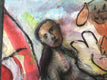 Original art for sale at UGallery.com | The Idyls of a Mother by Libby Ramage | $475 | mixed media artwork | 12' h x 9' w | thumbnail 4