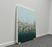 Original art for sale at UGallery.com | Garden View by Lisa Carney | $1,550 | acrylic painting | 30' h x 30' w | thumbnail 2