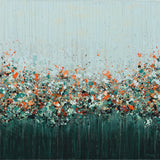Original art for sale at UGallery.com | Garden View by Lisa Carney | $1,550 | acrylic painting | 30' h x 30' w | thumbnail 1