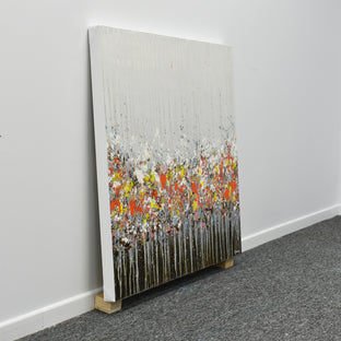 Open Fields by Lisa Carney |  Side View of Artwork 