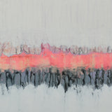 Original art for sale at UGallery.com | Pink Bliss by Lisa Carney | $1,425 | acrylic painting | 30' h x 24' w | thumbnail 4