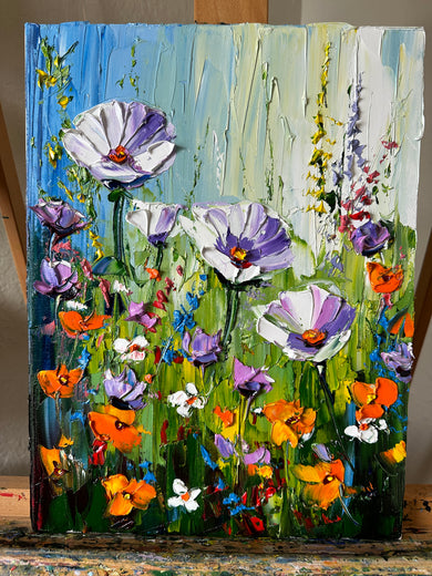 Blissful Garden Dream by Lisa Elley |  Context View of Artwork 