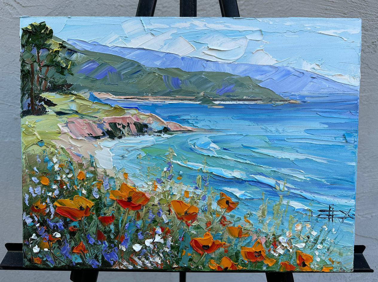 Blissful Lagoon by Lisa Elley |  Context View of Artwork 