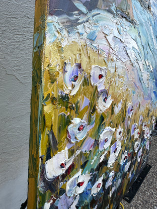 Coastal Dance by Lisa Elley |  Side View of Artwork 