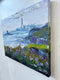 Original art for sale at UGallery.com | The Slow Coast by Lisa Elley | $425 | oil painting | 12' h x 16' w | thumbnail 2