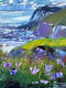 Original art for sale at UGallery.com | The Slow Coast by Lisa Elley | $425 | oil painting | 12' h x 16' w | thumbnail 4