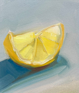Morning Lemon by Malia Pettit |   Closeup View of Artwork 