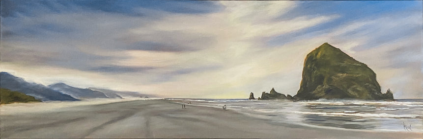 oil painting by Mandy Main titled Sublime Coast XVII