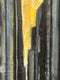 Original art for sale at UGallery.com | Urban Canyon II by Mandy Main | $1,000 | oil painting | 36' h x 12' w | thumbnail 4