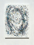 Original art for sale at UGallery.com | Clusters by Marie-Eve Champagne | $550 | acrylic painting | 24' h x 18' w | thumbnail 3