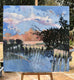 Original art for sale at UGallery.com | Magic in Nature by Mary Pratt | $3,900 | oil painting | 48' h x 48' w | thumbnail 3