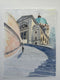 Original art for sale at UGallery.com | Mont-Royal Montreal by Maurice Dionne | $550 | watercolor painting | 17' h x 13' w | thumbnail 2