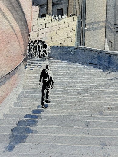 Mont-Royal Montreal by Maurice Dionne |   Closeup View of Artwork 