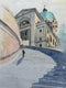 Original art for sale at UGallery.com | Mont-Royal Montreal by Maurice Dionne | $550 | watercolor painting | 17' h x 13' w | thumbnail 1