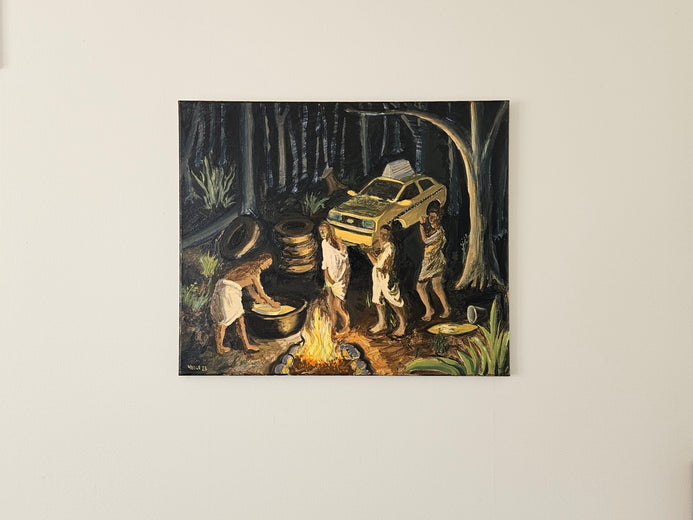 Amber by Michael Wedge |  Context View of Artwork 