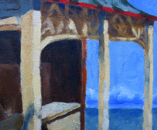 Old Refreshment Stand by Mitchell Freifeld |   Closeup View of Artwork 