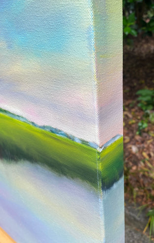 Marsh at Dawn by Nancy Hughes Miller |  Side View of Artwork 