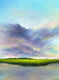 Original art for sale at UGallery.com | Marsh at Dawn by Nancy Hughes Miller | $2,575 | oil painting | 40' h x 30' w | thumbnail 1