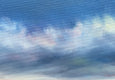 Original art for sale at UGallery.com | Moonlight Beach Clouds by Nancy Hughes Miller | $2,000 | oil painting | 18' h x 36' w | thumbnail 4