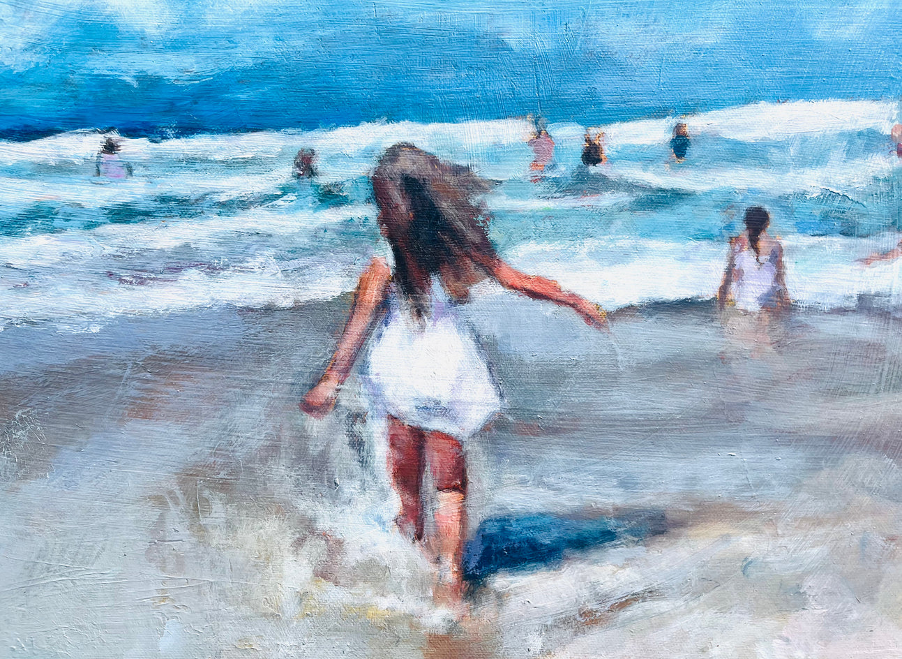 Finally by Nava Lundy |  Closeup View of Artwork 