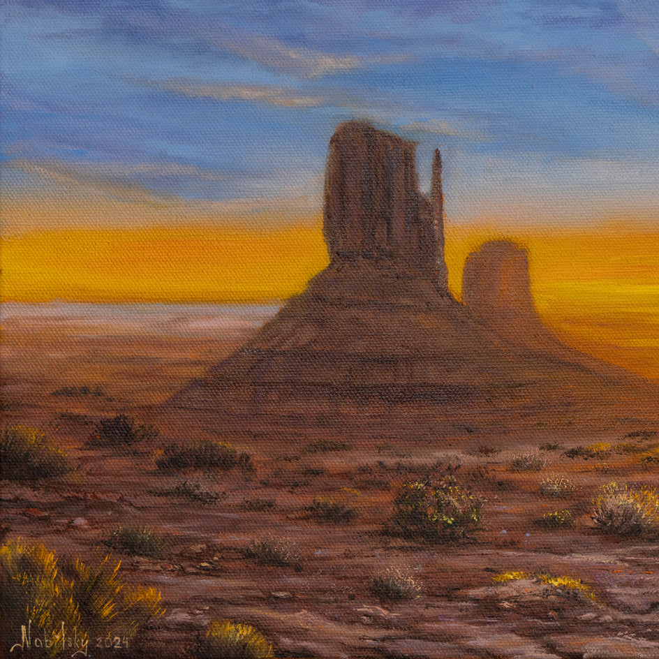 Hot by the Sun by Olena Nabilsky |  Closeup View of Artwork 