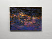 Original art for sale at UGallery.com | Nocturnal Water Lilies by Onelio Marrero | $700 | oil painting | 12' h x 16' w | thumbnail 3
