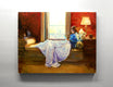 Original art for sale at UGallery.com | The Artist's Wife by Onelio Marrero | $1,325 | oil painting | 22' h x 28' w | thumbnail 3